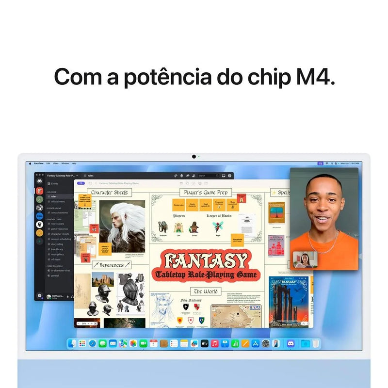 Apple iMac M4 24" 16GB 256GB SSD 8-Core CPU